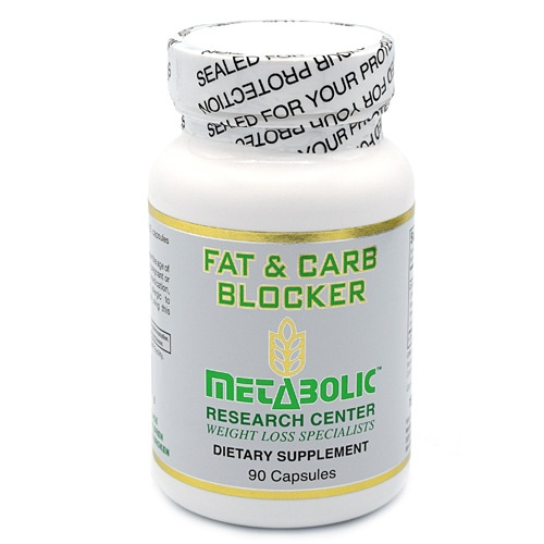 Metabolic Web Store MRC's Fat and Carb Blocker 90 count supplement bottle
