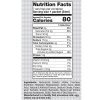 Grape High Protein Drink Nutrition Label