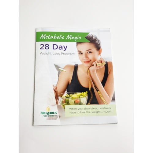 Metabolic Web Store MRC Metabolic Majic Weight Loss Kit instruction booklet