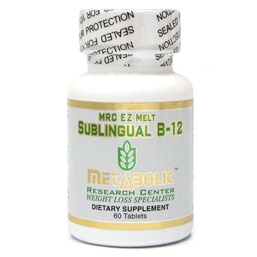 Metabolic Web Store MRC EZ Melt Sublingual B12 bottle
