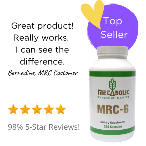 MRC-6 380ct Weight Loss Support 5 Star Reviews