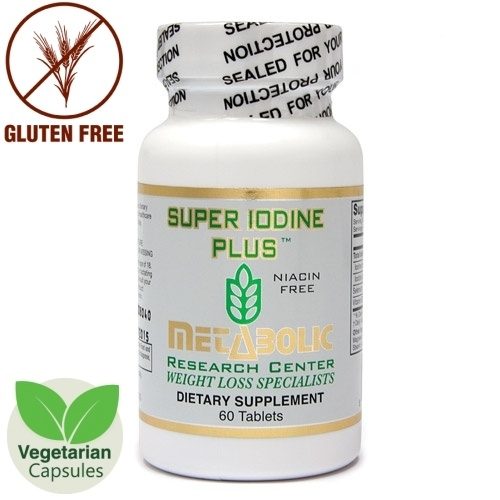 Metabolic Web Store MRC Super Iodine Plus Supplement Gluten-free & vegetarian capsules