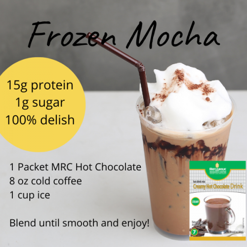 Metabolic Web Store MRC Creamy Hot Chocolate Protein Drink frozen mocha recipe