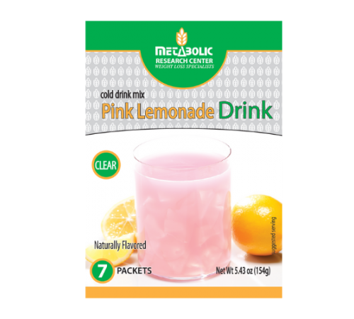 Metabolic Web Store MRC Pink Lemonade protein drink