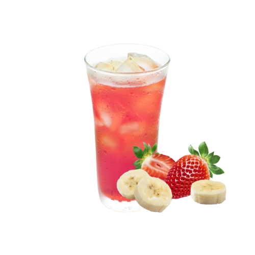 Metabolic Web Store MRC Strawberry Banana protein drink in a glass