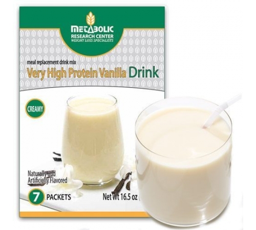 High Protein Vanilla Drink Meals