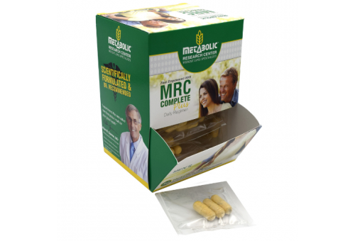 Metabolic Web Store MRC Complete Plus Multivitamin for Men Box and capsules