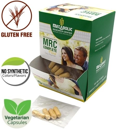 Metabolic Web Store MRC Complete Plus Multivitamin for Women gluten-free, vegetarian capsules, no synthetic colors/flavors