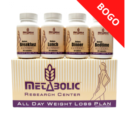 All Day Weight Loss Plan Contains 4 Supplements